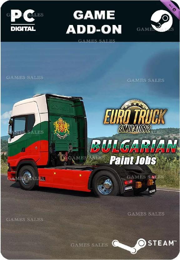 ✅💙EURO TRUCK SIMULATOR 2 BULGARIAN PAINT JOBS  PACK💙