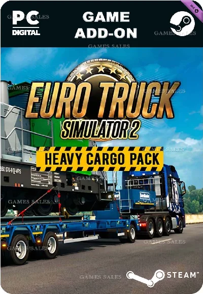 ✅💙EURO TRUCK SIMULATOR 2 - HEAVY CARGO PACK💙STEAM🤖