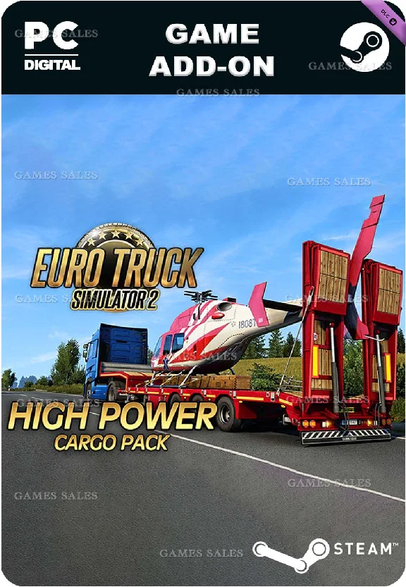 ✅💙EURO TRUCK SIMULATOR 2 HIGH POWER CARGO PACK💙STEAM