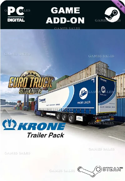 ✅💙EURO TRUCK SIMULATOR 2 - KRONE TRAILER PACK💙STEAM🤖