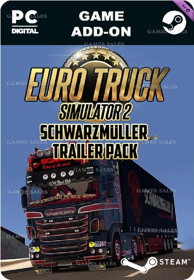 ✅💙EURO TRUCK SIMULATOR 2 SCHWARZMÜLLER TRAILER PACK🤖