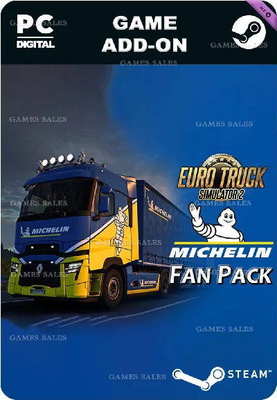 ✅💙EURO TRUCK SIMULATOR 2 MICHELIN FAN PACK💙STEAM GIFT
