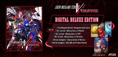 Shin Megami Tensei V: Vengeance Deluxe Steam key global