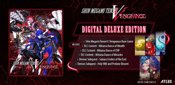 Shin Megami Tensei V: Vengeance Deluxe Steam key global
