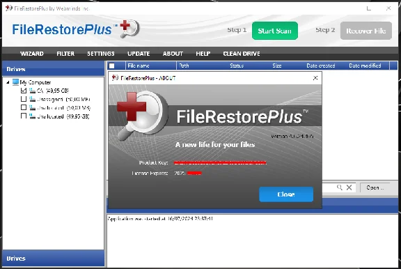 🔎 WebMinds FileRestorePlus 🔎 1 Year License Key 🔑