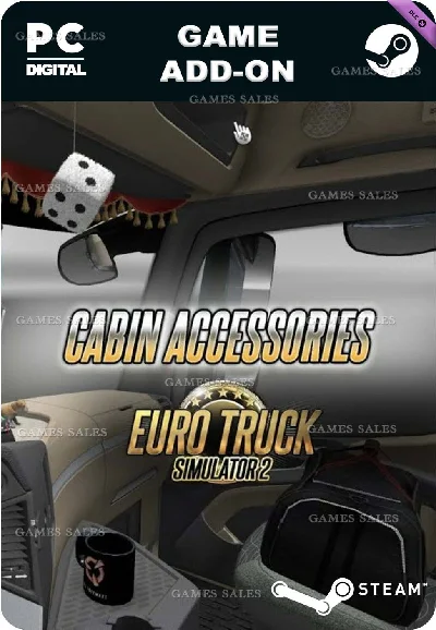 ✅💙EURO TRUCK SIMULATOR 2 CABIN ACCESSORIES💙STEAM GIFT
