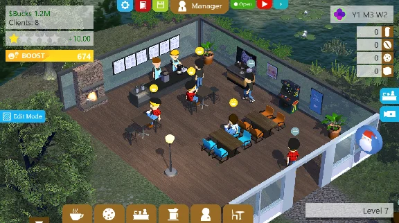 Coffee Shop Tycoon (Steam key / Region Free)