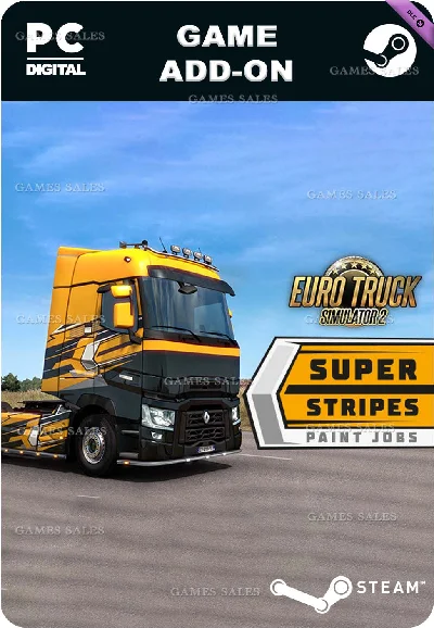 ✅💙EURO TRUCK SIMULATOR 2 SUPER STRIPES PAINT JOBS PACK