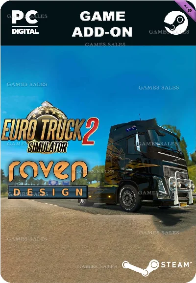 ✅💙EURO TRUCK SIMULATOR 2 - RAVEN TRUCK DESIGN PACK💙