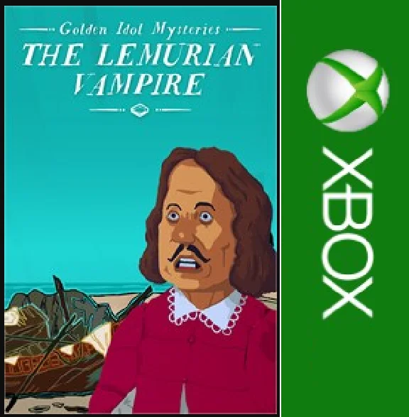 ☑️⭐The Case of the Golden Idol: Lemurian Vampire XBOX⭐.