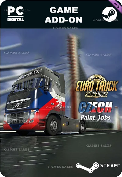 ✅💙EURO TRUCK SIMULATOR 2 CZECH PAINT JOBS PACK💙STEAM