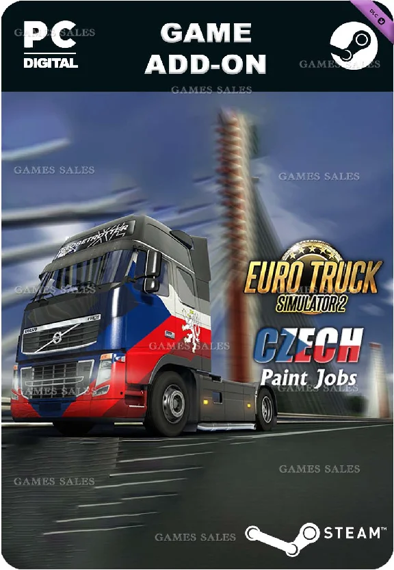 ✅💙EURO TRUCK SIMULATOR 2 CZECH PAINT JOBS PACK💙STEAM
