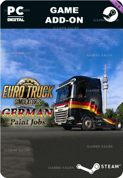 ✅💙EURO TRUCK SIMULATOR 2 GERMAN PAINT JOBS PACK💙STEAM