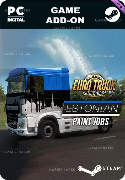 ✅💙EURO TRUCK SIMULATOR 2 - ESTONIAN PAINT JOBS PACK💙