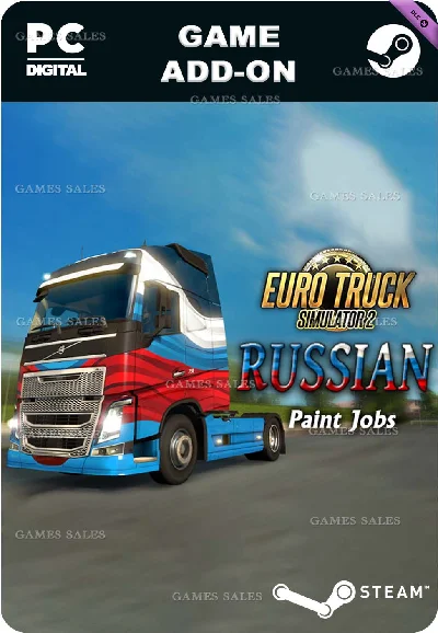 ✅💙EURO TRUCK SIMULATOR 2 - RUSSIAN PAINT JOBS PACK💙