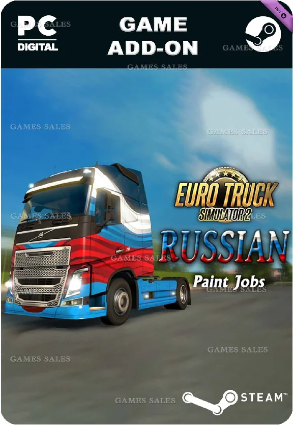 ✅💙EURO TRUCK SIMULATOR 2 - RUSSIAN PAINT JOBS PACK💙