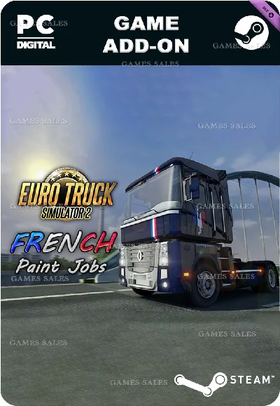 ✅💙EURO TRUCK SIMULATOR 2 FRENCH PAINT JOBS PACK💙STEAM