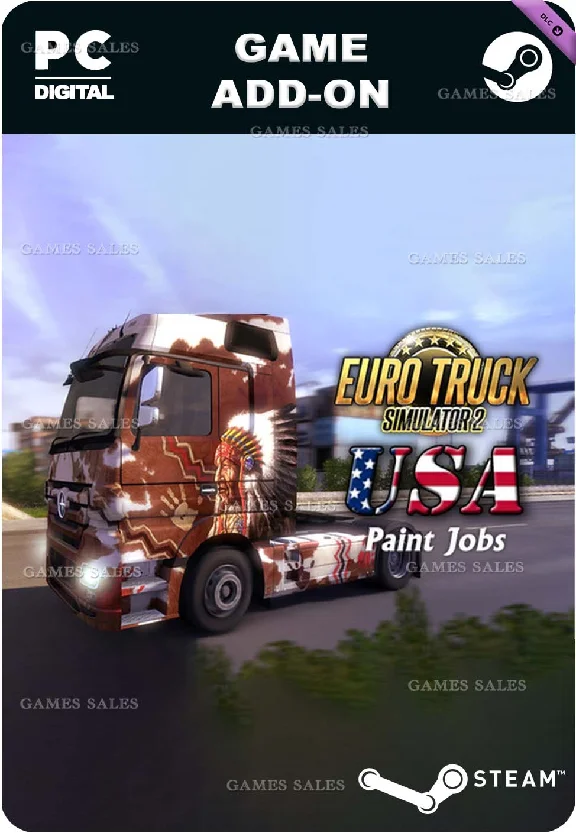 ✅💙EURO TRUCK SIMULATOR 2 - USA PAINT JOBS PACK💙STEAM