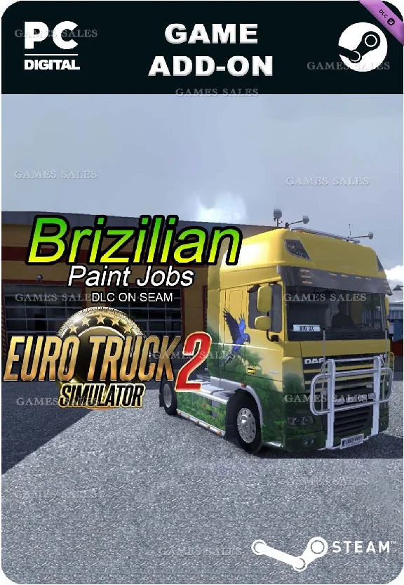 ✅💙EURO TRUCK SIMULATOR 2 - BRAZILIAN PAINT JOBS PACK💙