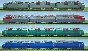 Electric locomotive VL80S with booster for Minecraft