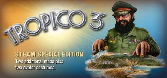 ✅Tropico 3: Gold Edition (+DLC) ⭐Steam\Global\Key⭐ + 🎁