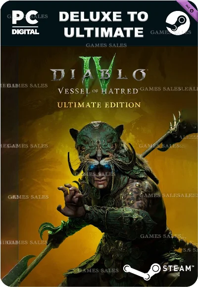 ✅💙DIABLO IV: VESSEL OF HATRED DELUXE TO ULTIMATE UPGRA