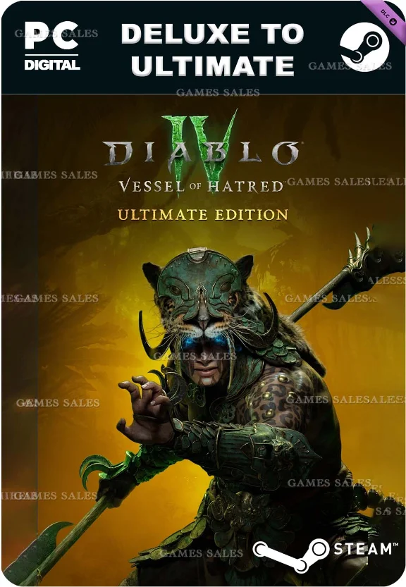✅💙DIABLO IV: VESSEL OF HATRED DELUXE TO ULTIMATE UPGRA