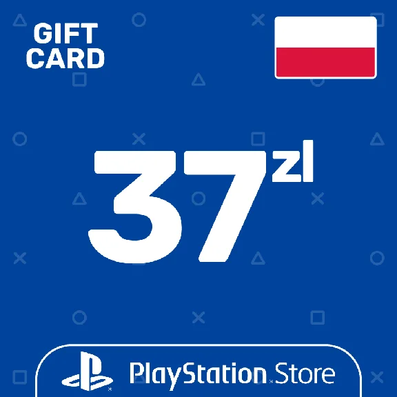 ⭐️Карта Пополнения PSN 37 Злотых (PLN) Польша