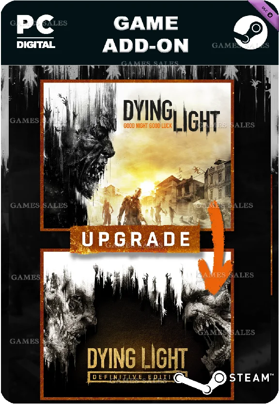 ✅💙DYING LIGHT - STANDARD TO DEFINITIVE UPGRADE💙STEAM