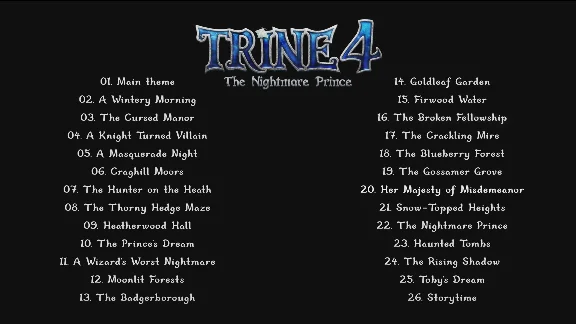 ✅💙TRINE 4: THE NIGHTMARE PRINCE SOUNDTRACK💙STEAM GIFT