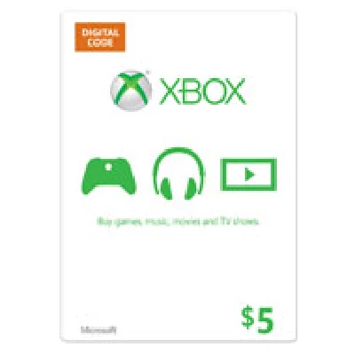 XBOX LIVE CARD $5 (USA) | DISCOUNTS