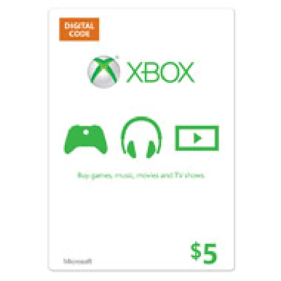 XBOX LIVE CARD $5 (USA) | DISCOUNTS