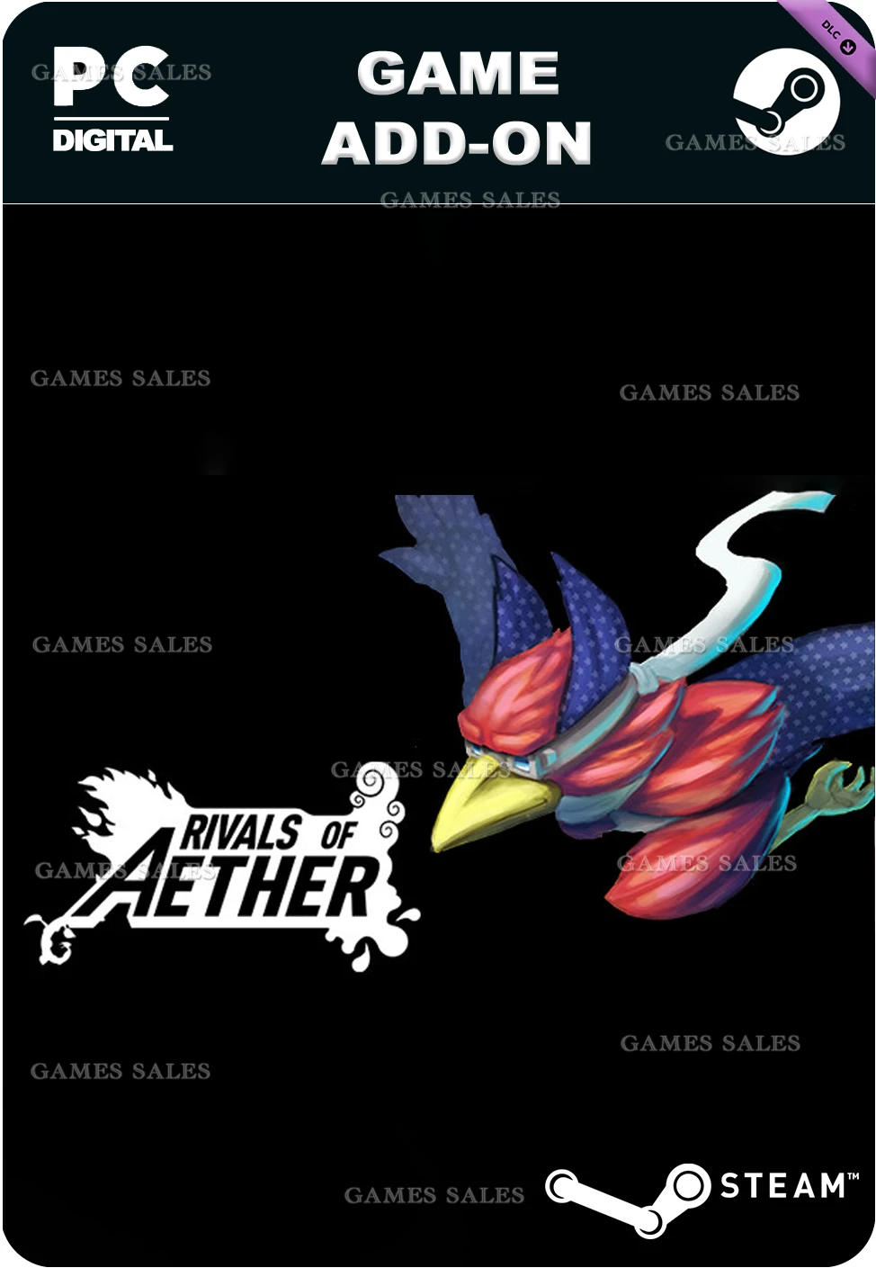 ✅💙RIVALS OF AETHER: SPANGLED WRASTOR💙STEAM GIFT🤖AUTO