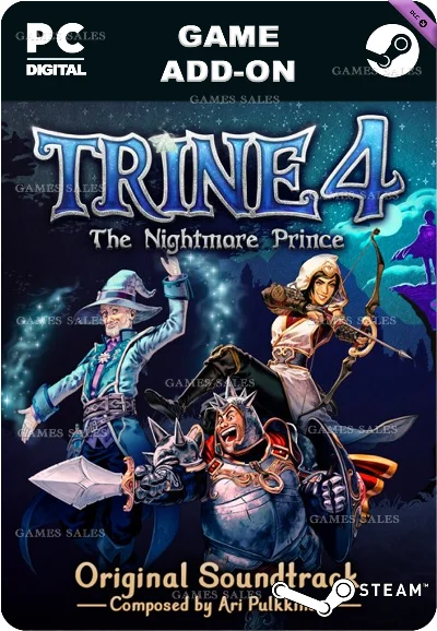 ✅💙TRINE 4: THE NIGHTMARE PRINCE SOUNDTRACK💙STEAM GIFT