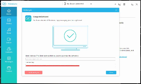 ✴️ Aiseesoft MobieSync 🔑 1 Year License Key 🔑