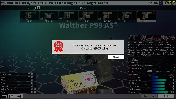 World of Shooting: Lifetime Shooting Club Member DLC