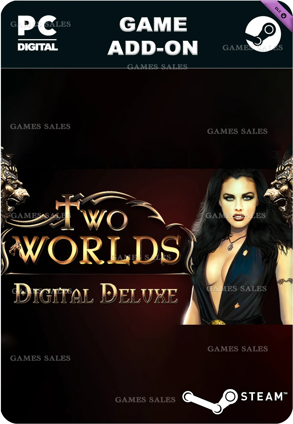 ✅💙TWO WORLDS DIGITAL DELUXE CONTENT💙STEAM GIFT🤖AUTO