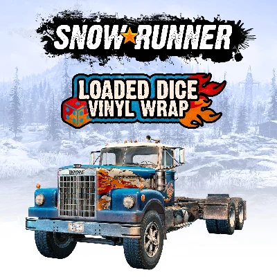SnowRunner - Loaded Dice Vinyl Wrap✅PSN✅PS4✅PLAYSTATION