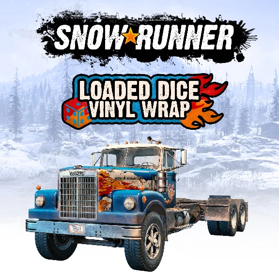 SnowRunner - Loaded Dice Vinyl Wrap✅PSN✅PS4✅PLAYSTATION