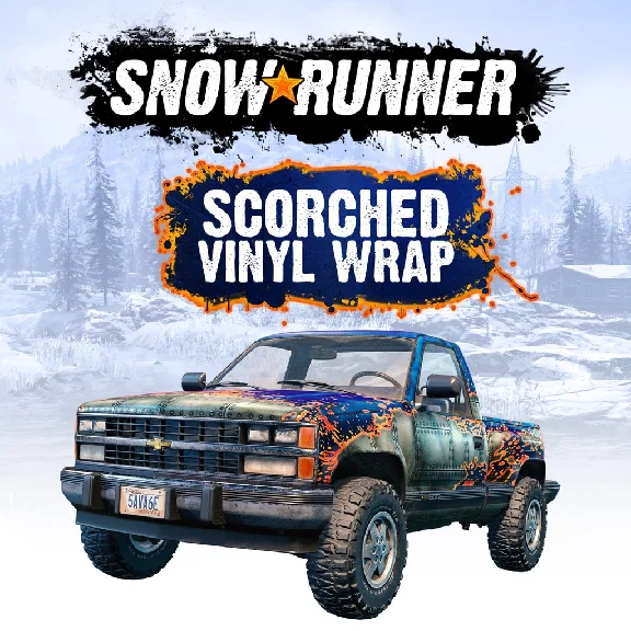 ✅SnowRunner - Scorched Vinyl Wrap✅PS4✅ПСН✅PLAYSTATION