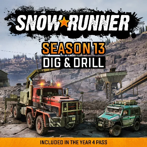 ✅SnowRunner - Season 13: Dig & Drill✅PS4✅PS5✅ПСН