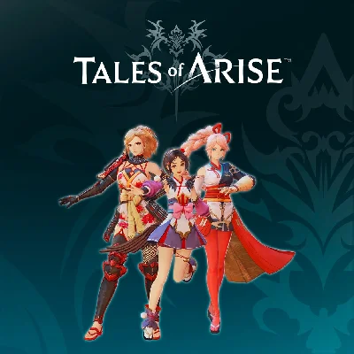 ✅Tales of Arise Warring States Outfits Triple Pack Fema