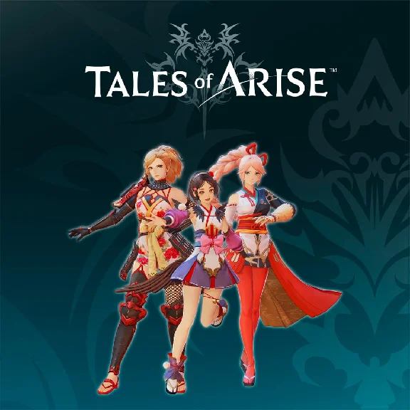 ✅Tales of Arise Warring States Outfits Triple Pack Fema