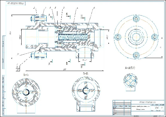 MCh00.70.00.00 safety valve. Assembly and joint venture