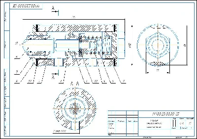 MCh00.23.00.00 mechanical valve. Assembly and joint ven