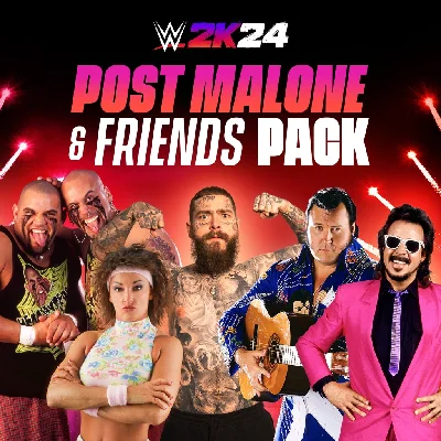 ✅Набор WWE 2K24 Post Malone & Friends Pack✅PS4✅ПСН