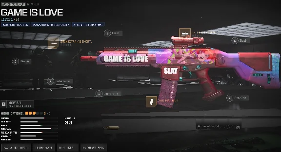 Game Is Love - MCW 6.8 Marksman Rifle Weapon Blueprint
