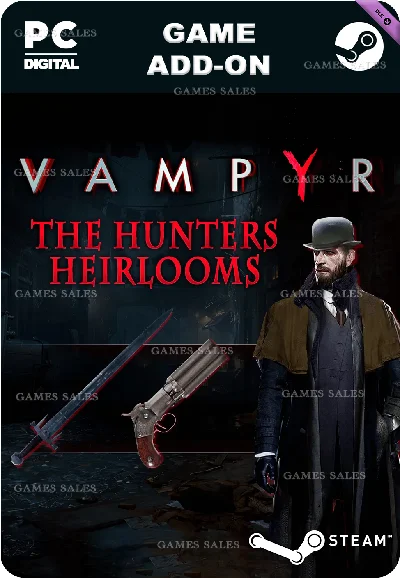 ✅💙VAMPYR - THE HUNTERS HEIRLOOMS DLC💙STEAM GIFT🤖AUTO