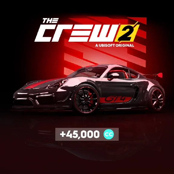 ✅The Crew 2  стартовый набор Porsche Cayman GT4 Carbon