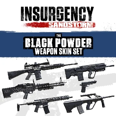 ✅Insurgency: Sandstorm - Black Powder Weapon Skin Set